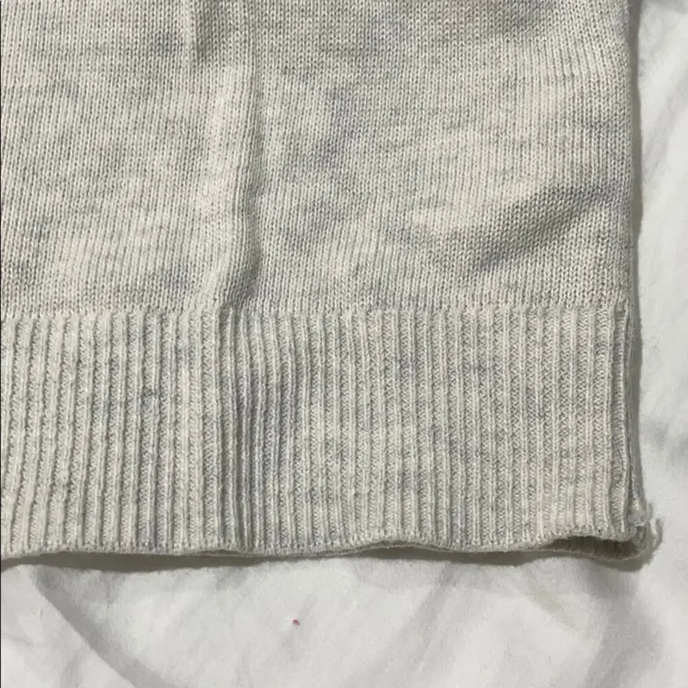 Children’s place oatmeal Fox sequin sweater NWT